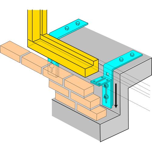 Kozijnstelhoek type A sendzimir verzinkt 95x210/175mm product photo https://media.isero.nl/Isero-IseroNL-Site/images/L/K0009000_1.jpg L