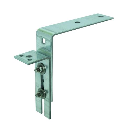 Kozijnstelhoek type D sendzimir verzinkt 65x180/175mm product photo