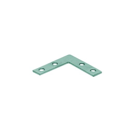Raamhoek recht zink-magnesium 10x1.5mm 50x50mm product photo