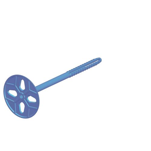 Isolatieplug blauw nylon 8.0x160mm voor isolatie 80-100mm UNI-Perfoplug product photo