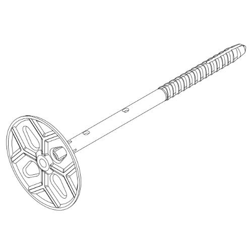 Isolatieplug blauw nylon 8.0x160mm voor isolatie 80-100mm UNI-Perfoplug product photo https://media.isero.nl/Isero-IseroNL-Site/images/L/K0013879_5.jpg L