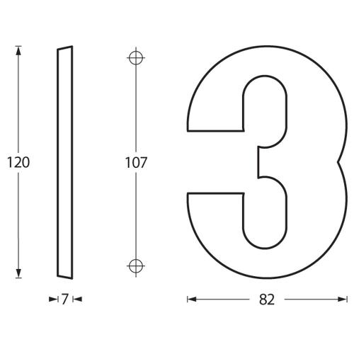 Huiscijfer nr. 9 modern 120mm messing getrommeld product photo https://media.isero.nl/Isero-IseroNL-Site/images/L/K0014185_1.jpg L