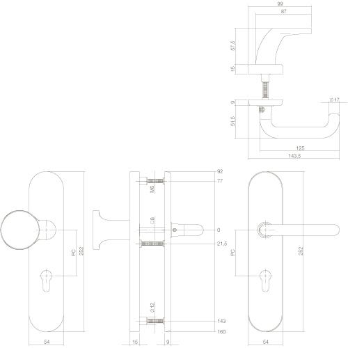 Vh garnituur greep/kruk SKG2 PC72 mespol product photo https://media.isero.nl/Isero-IseroNL-Site/images/L/K0014370_2.jpg L