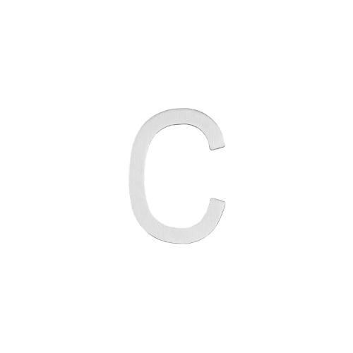 Huisletter RVS 100mm letter C product photo