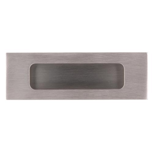 Schuifdeurkom RVS recht geborsteld 38/42mm product photo