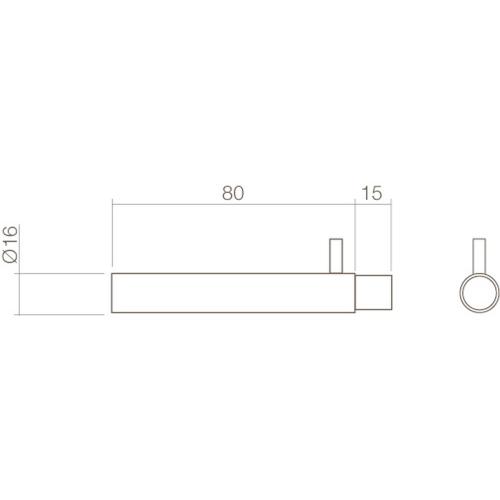 RVS handdoek/kleding steun met deurstop product photo https://media.isero.nl/Isero-IseroNL-Site/images/L/K0020705_2.jpg L