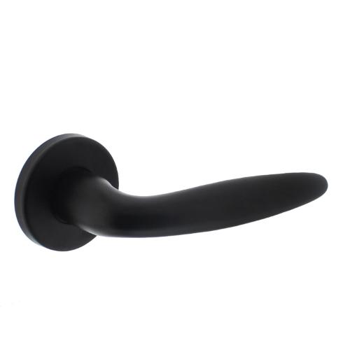 Deurkruk sigaar op rozet mat zwart product photo