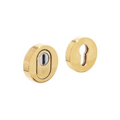 Rozetten PC rond KTB messing ongelakt SKG3 product photo