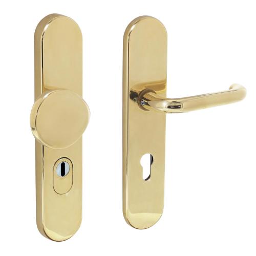 Langschildgarn mess gelakt PC72 greep/kruk KTB afgerond SKG3 product photo