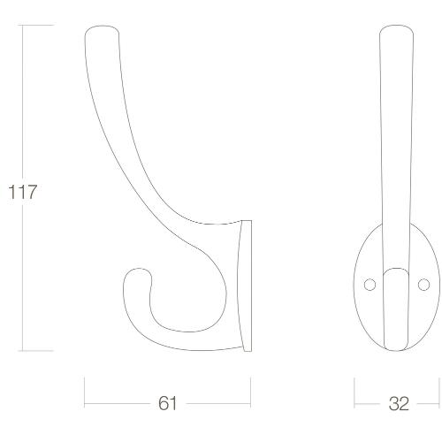 Kapstokhaak ovaal messing gelakt product photo https://media.isero.nl/Isero-IseroNL-Site/images/L/K0026128_2.jpg L