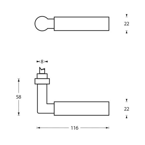 Deurkrukken Bau-stil mat zwart product photo https://media.isero.nl/Isero-IseroNL-Site/images/L/K0029754_2.jpg L