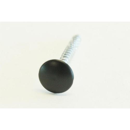 Afdekkap 12mm voor schroef met kopboring PZ2 RAL9005 zwart product photo