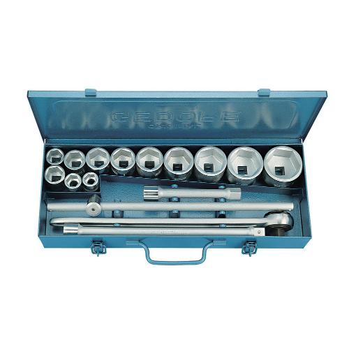 Dopsleutelset 3/4 6-kant 22-60mm 16-delig product photo