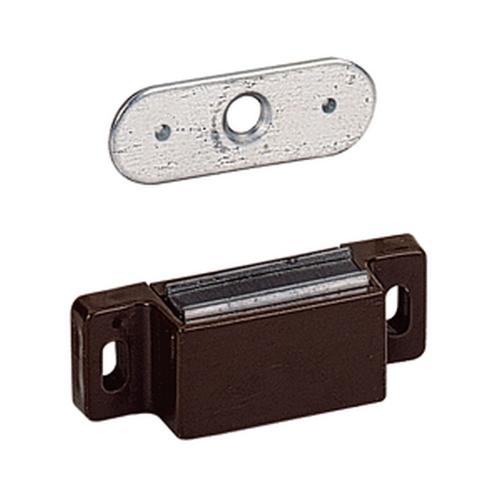 Magneetsnapper bruin 4.0kg met starre afgeronde tegenplaat product photo