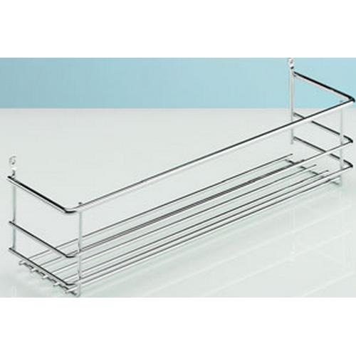 Mand voor schoonmaakartikelen verchroomd 407x100x110mm product photo