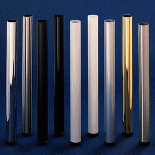 Tafelpoot Efua staal rond chroom glans 50x710-740mm set a 4 product photo