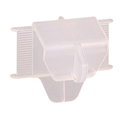 Frontplaathouder voor Euro/ Korrekt kunststof wit 12-16mm product photo