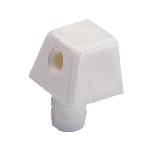 Achterwandverbinder TZ28 wit om in te drukken product photo