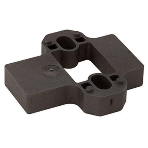 Adapter SlideOn voor kruismontageplaat grijs 10.0mm product photo