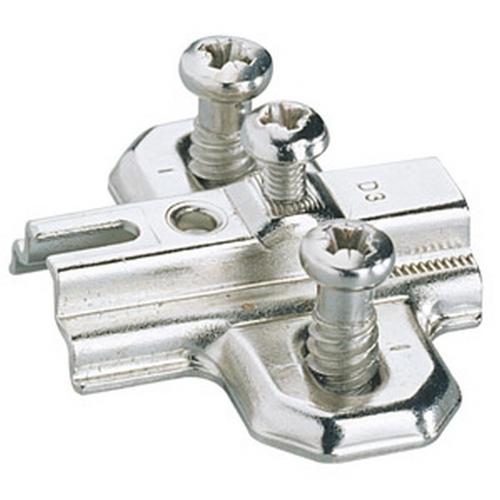 Kruismontageplaat met gemonteerde euroschroeven D 5.0mm product photo