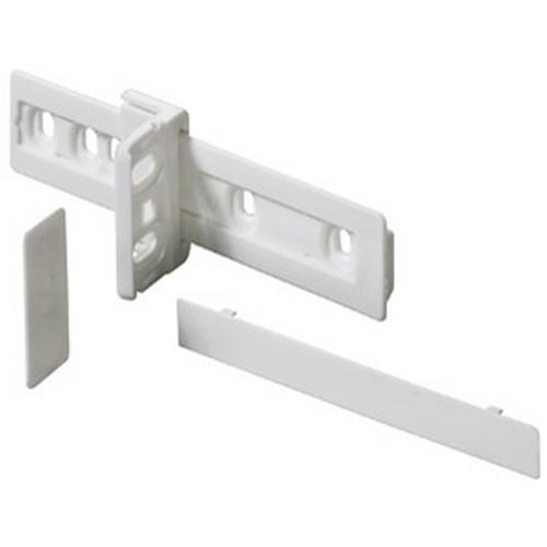 Sleepbeslag wit kunststof voor koelkastkasten product photo