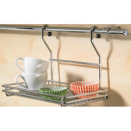 Aflegplank Servio verchroomd 260x180x210mm product photo