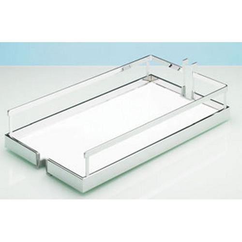 Inhangbodem Arena Style wit/ chroom 350x462x93mm product photo