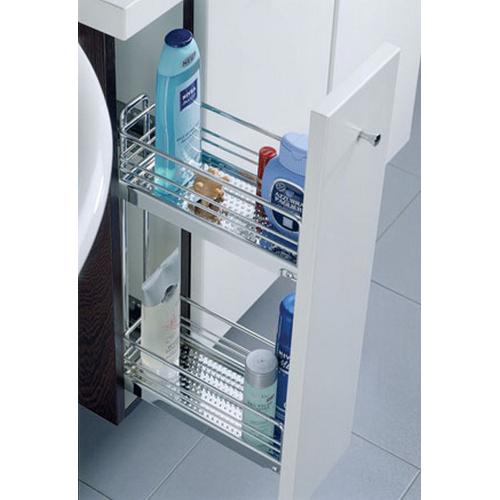 Frontlade voor bovenkast met 2 niveaus zilver 470mm product photo