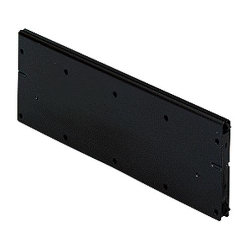 Scheidingswand staal zwart 592mm product photo