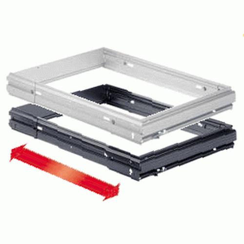 Hangmapraam SystemaTop2000 alu-look verstelb. 517x700-872mm product photo