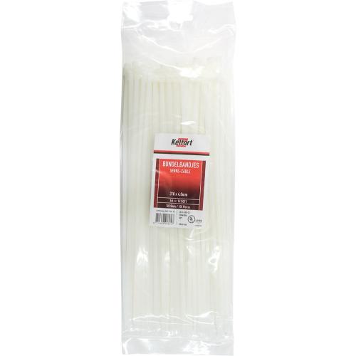 Kabelbinder nylon transparant 2.5x155mm product photo