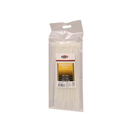 Kabelbinder nylon transparant 2.5x203mm product photo