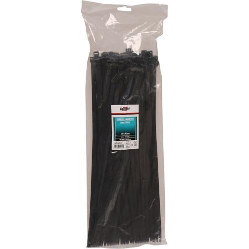 Kabelbinder nylon zwart UV-bestendig 8.0x450mm product photo
