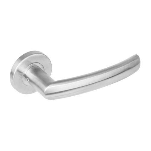 Deurkruk blok op rond rozet product photo