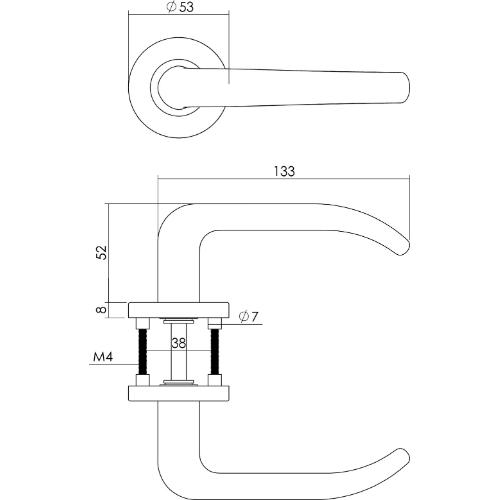 Deurkruk sabel op rond rozet product photo https://media.isero.nl/Isero-IseroNL-Site/images/L/K0201736_2.jpg L