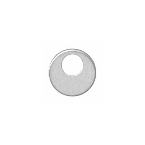 Rozet RVS RC rond plat verdekt RVS product photo