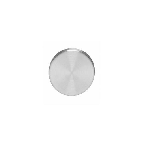 Afdekplaatje rond kunststof verdekt RVS product photo