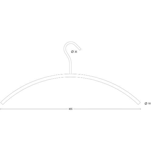 Kledinghanger 10mm RVS product photo https://media.isero.nl/Isero-IseroNL-Site/images/L/K0203076_2.jpg L