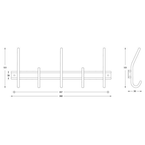 Garderobe 5 haken RVS product photo https://media.isero.nl/Isero-IseroNL-Site/images/L/K0203084_2.jpg L