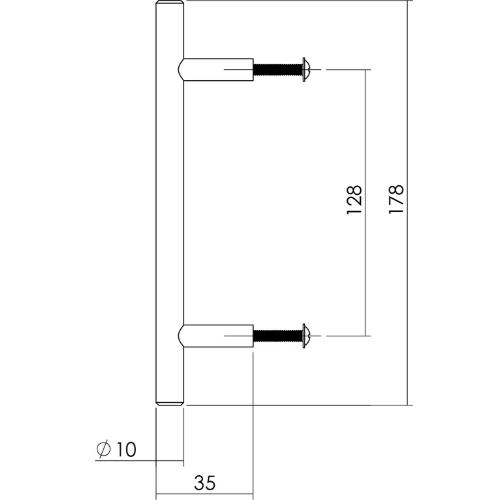 Keukengreep 10/128/178mm product photo https://media.isero.nl/Isero-IseroNL-Site/images/L/K0203540_2.jpg L