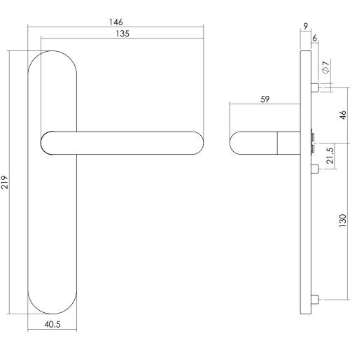 Deurkruk rond op schild EN1906 RVS blind product photo https://media.isero.nl/Isero-IseroNL-Site/images/L/K0207350_2.jpg L