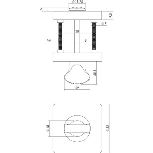 WC-sluiting 8mm vierkant 53x8 met chr/nikk mat product photo https://media.isero.nl/Isero-IseroNL-Site/images/L/K0208359_2.jpg L