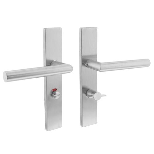 Deurkruk hoek 90gr verd.schild rh WC63/8 Rs 7mm nok kl.g RVS 0035.130765A product photo