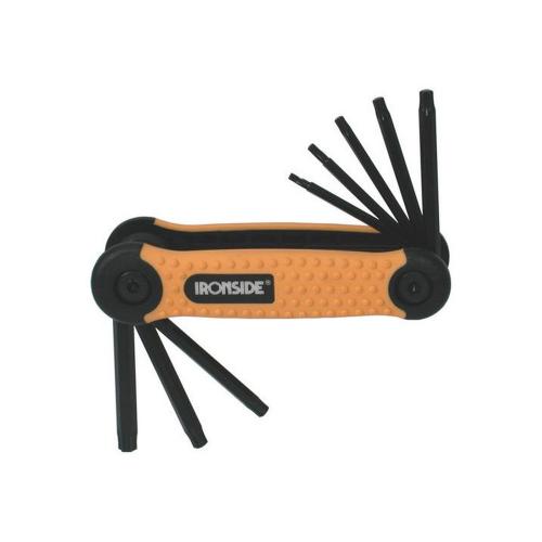 Inbussleutelset 8-delig inklapbaar torx T9-40mm product photo