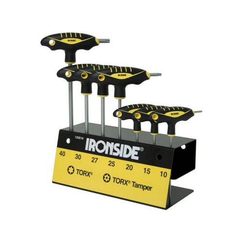 Stiftsleutelset met T-greep Torx 7-delig product photo