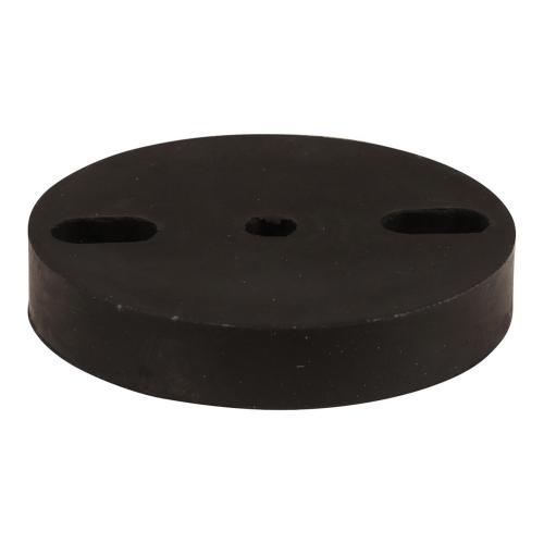 Verhoger zw.rubber 57x10mm 601020 product photo