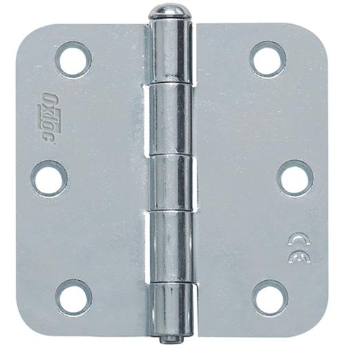 Scharnier ongelagerd gegalvaniseerd 76x76x2.0mm afgerond product photo