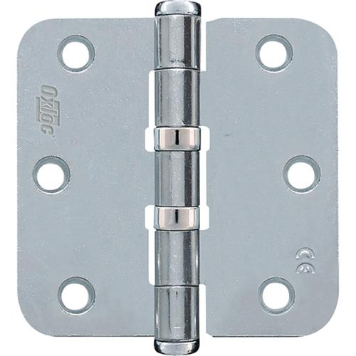 Kogellagerscharnier gegalvaniseerd 76x76x2.4mm afgerond product photo