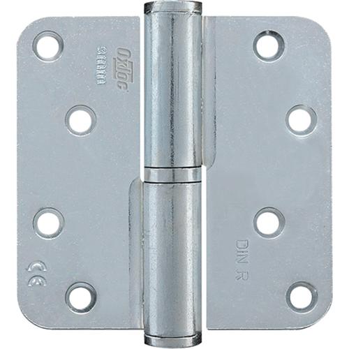 Kogelpaumelle gegalvaniseerd 89x89x3mm afgerond Rs product photo