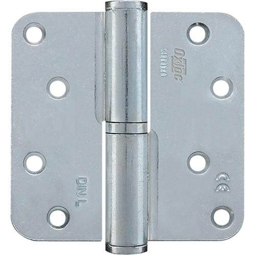 Kogelpaumelle gegalvaniseerd 89x89x3mm afgerond Ls product photo